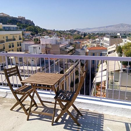 Unique Location With Rooftop View Athene Buitenkant foto