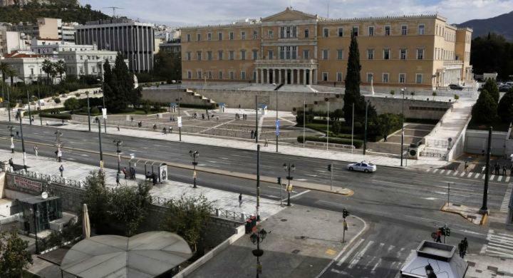 Unique Location With Rooftop View Athene Buitenkant foto